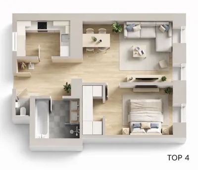 2-Zimmer-Wohnung kaufen in Wien – 50 m², € 339.000 – Bild 2 von 10