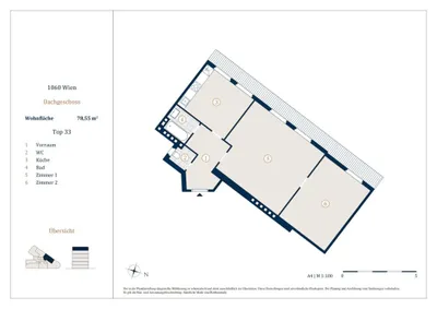 Immobilie kaufen in Wien – 78,55 m², € 400.000 – Bild 3 von 3
