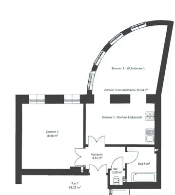 2-Zimmer-Wohnung kaufen in Wien – 61 m², € 338.000 – Bild 8 von 13