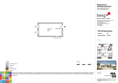 Gewerbeimmobilie mieten in Eisenstadt - Umgebung – 35,56 m², € 442 – Bild 4 von 4