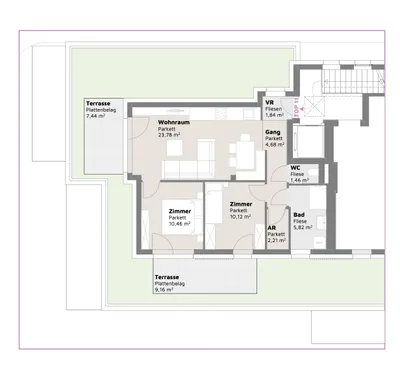 3-Zimmer-Wohnung kaufen in Mödling – 60,36 m², € 409.000 – Bild 8 von 20
