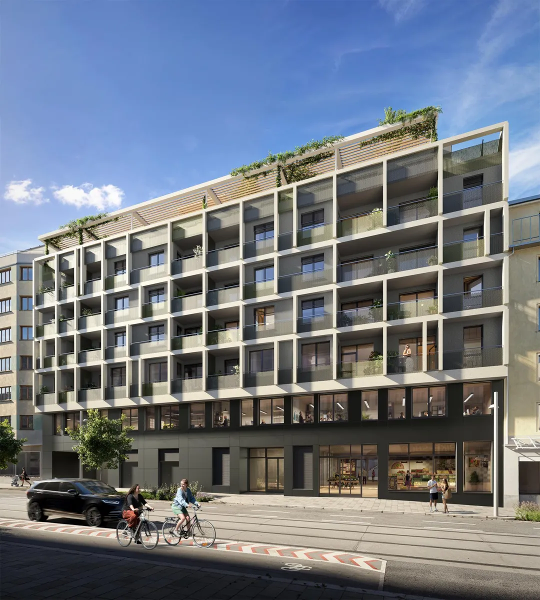 Vorsorgewohnung - 3 Zimmer Wohntraum im - 5 - Stockwerk Top 53 - Ansicht 2
