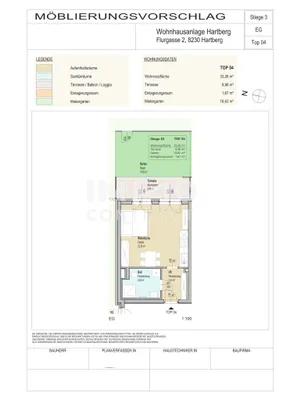 1-Zimmer-Wohnung mieten in Hartberg-Fürstenfeld – 33,18 m², € 490 – Bild 12 von 12