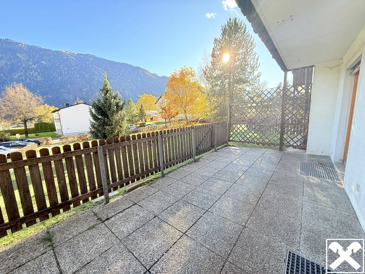 Seltenheit zu kaufen! Gartenwohnung im oberen Drautal - Ansicht 3