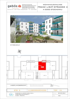 2-Zimmer-Wohnung mieten in Korneuburg – 53,79 m², € 725 – Bild 7 von 8