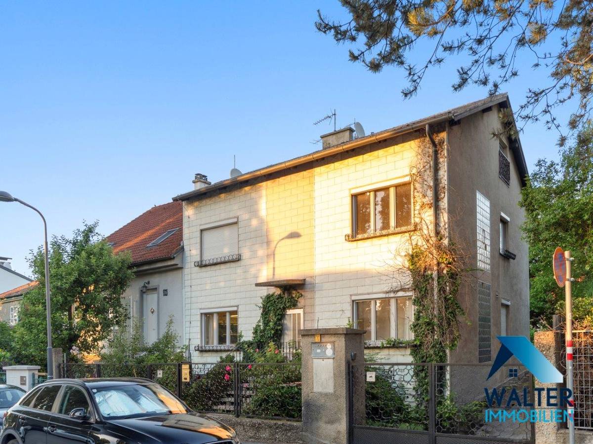 Einfamilienhaus in einer Sackgasse in Fünfhaus, Wien