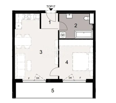 2-Zimmer-Wohnung kaufen in Wien – 50,39 m², € 346.000 – Bild 7 von 7