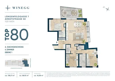 4-Zimmer-Wohnung kaufen in Wien – 108,11 m², € 1.090.800 – Bild 14 von 15