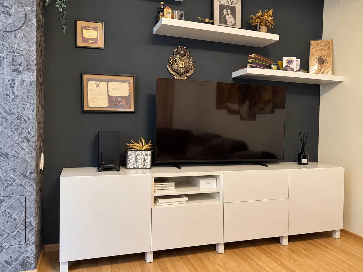 IKEA BESTÅ Kombination - weiß Hochglanz - 4 Elemente, € 350,- (3484 Grafenwörth)