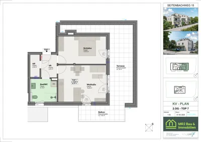 2-Zimmer-Wohnung kaufen in Salzburg Stadt – 46,26 m², € 468.000 – Bild 4 von 7