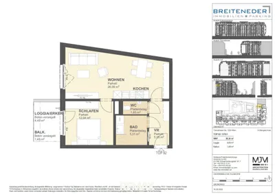 2-Zimmer-Wohnung kaufen in Wien – 50,97 m², € 349.000 – Bild 23 von 23