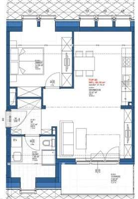 Immobilie kaufen in Wien – 60,16 m², € 369.000 – Bild 10 von 10
