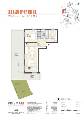 3-Zimmer-Wohnung kaufen in Krems an der Donau – 77,35 m², € 498.700 – Bild 24 von 24