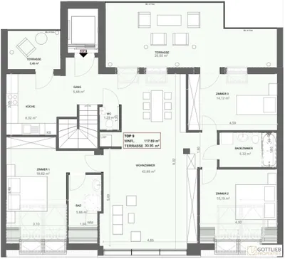4-Zimmer-Wohnung kaufen in Wien – 117,89 m², € 949.000 – Bild 31 von 31