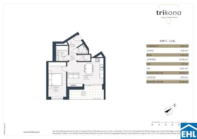 2-Zimmer-Wohnung kaufen in Wien – 48,78 m², € 319.000 – Bild 7 von 7