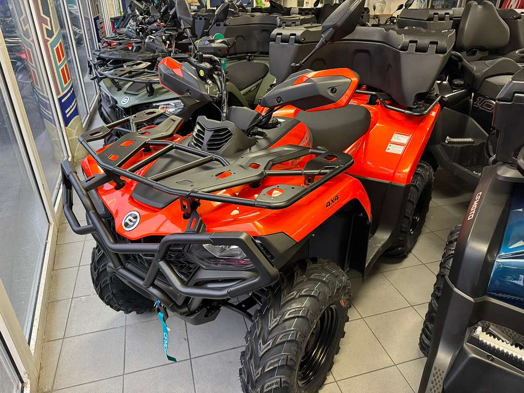 CF-Moto CForce 450 S in lava orange mit ABS - Sondermodell mit Rammschutz vorne und hinten un...