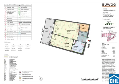 2-Zimmer-Wohnung mieten in Mödling – 55,09 m², € 1.291 – Bild 12 von 12