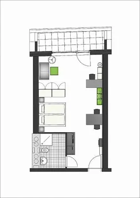 1-Zimmer-Wohnung mieten in Wien – 38 m², € 1.245 – Bild 4 von 10
