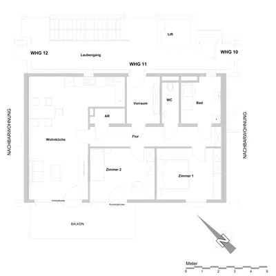 3-Zimmer-Wohnung mieten in Graz-Umgebung – 84,25 m², € 1.195 – Bild 3 von 3