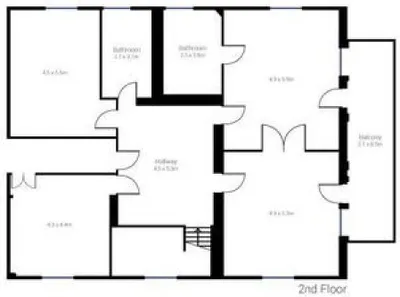 8-Zimmer-Haus mieten in Wien – 320 m², € 13.700 – Bild 11 von 11