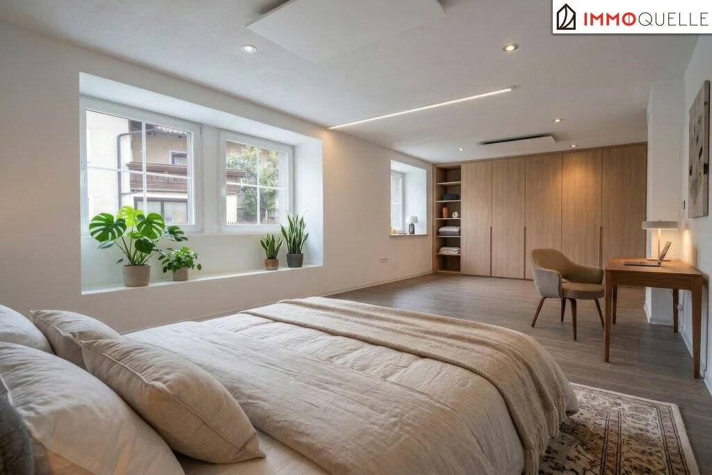 Ein Wohngefühl zum Ankommen - Sonnige 2-Zimmer-Wohnung mit ca. 70 m² Wohnfläche, geräumiger Wohnküche, großem Schlafzimmer und geschütztem Allgemeingarten - Ansicht 3