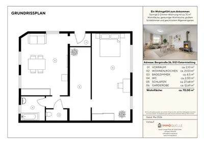 2-Zimmer-Wohnung kaufen in Braunau am Inn – 70 m², € 220.000 – Bild 11 von 11