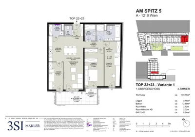 4-Zimmer-Wohnung kaufen in Wien – 100,42 m², € 642.300 – Bild 8 von 9
