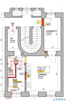 2-Zimmer-Wohnung kaufen in Wien – 43,32 m², € 214.900 – Bild 14 von 14