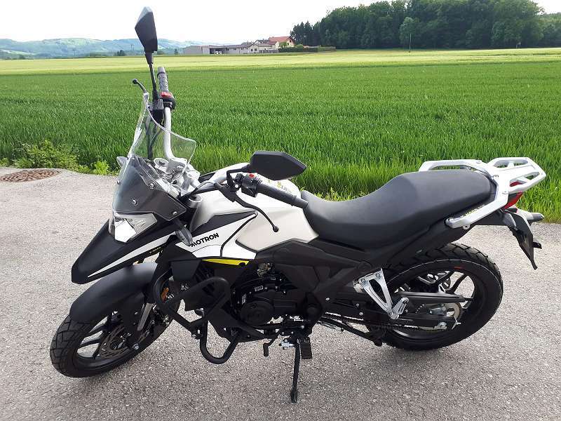 Motron X-Nord 125 weiß A1!+++Lagernd+++ Tourer