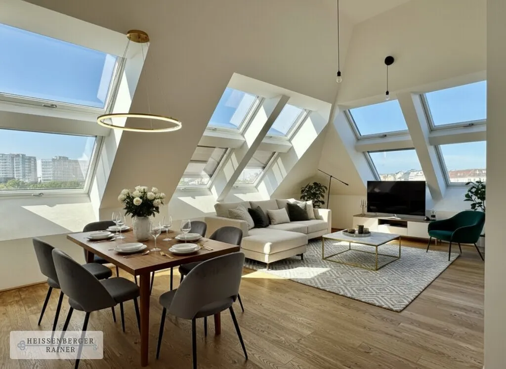 Spektakulär /// Hochwertige Dachterrassenwohnung mit Traumausblicken /// Quartier Belvedere/Jacquingasse - Ansicht 2