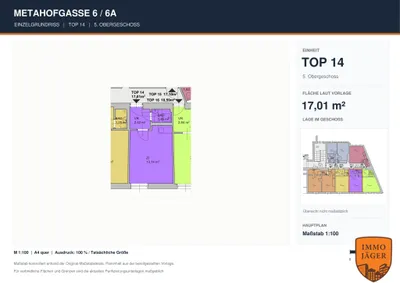 1-Zimmer-Wohnung kaufen in Graz – 17,01 m², € 44.990 – Bild 5 von 5