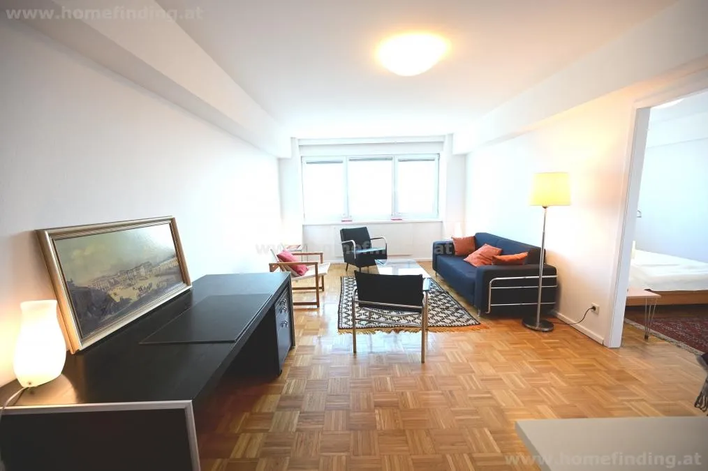 beim Prater: expat flat - furnished / möblierte 2-Zimmer-Wohnung - befristet - Ansicht 2