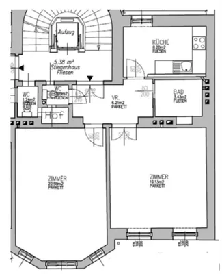 2-Zimmer-Wohnung mieten in Wien – 66 m², € 1.083 – Bild 2 von 19