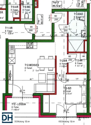 2-Zimmer-Wohnung kaufen in Salzburg Stadt – 49,72 m², € 465.000 – Bild 5 von 6