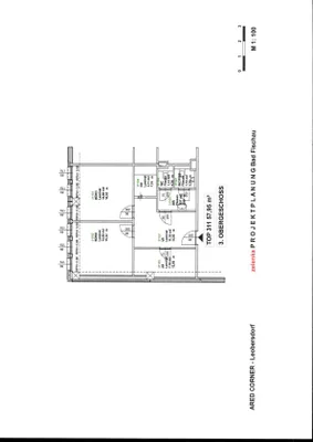 2-Zimmer-Gewerbeimmobilie mieten in Baden – 58 m², € 687 – Bild 9 von 9