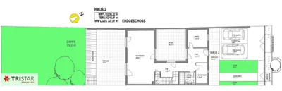 7-Zimmer-Haus mieten in Mödling – 227,61 m², € 3.990 – Bild 37 von 41