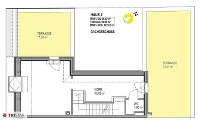 7-Zimmer-Haus mieten in Mödling – 227,61 m², € 3.990 – Bild 40 von 41