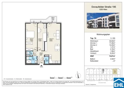 Immobilie kaufen in Wien – 74,1 m², € 408.590 – Bild 6 von 6