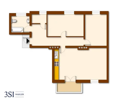3-Zimmer-Wohnung kaufen in Salzburg Stadt – 71,22 m², € 349.000 – Bild 6 von 6