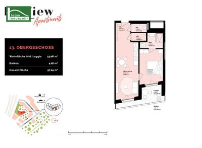 2-Zimmer-Wohnung mieten in Wien – 49,14 m², € 1.299 – Bild 29 von 29
