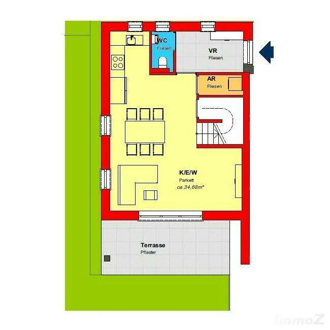 Neubau Wohlfühloase in Graz-Wetzelsdorf - moderne Doppelhaushälfte mit Garten und Vollkeller ab Sommer 2027 zu verkaufen! – pohled 2