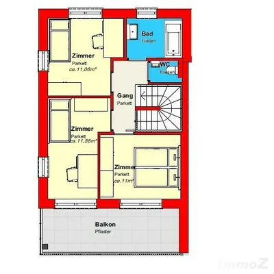 4-Zimmer-Haus kaufen in Graz – 95,4 m², € 549.307 – Bild 3 von 8