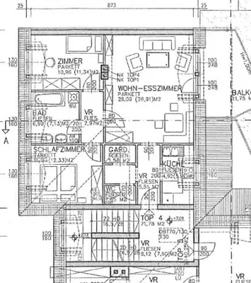 3-Zimmer-Wohnung mieten in Neunkirchen – 66,8 m², € 741 – Bild 12 von 12