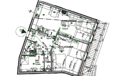 Wohnung mieten in Hollabrunn – 74,56 m², € 510 – Bild 4 von 11