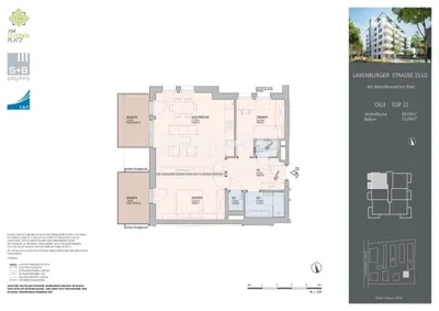 3-Zimmer-Wohnung kaufen in Wien – 68,03 m², € 640.000 – Bild 10 von 10