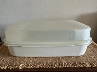 Tupperware Aufbewahrungsbox rechteckig, groß, € 25,- (2191 Gaweinstal)