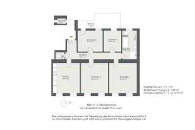 5-Zimmer-Wohnung kaufen in Wien – 117,11 m², € 695.000 – Bild 13 von 13