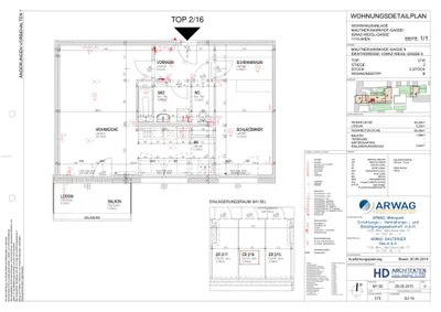 2-Zimmer-Wohnung mieten in Wien – 60,05 m², € 1.015 – Bild 4 von 5