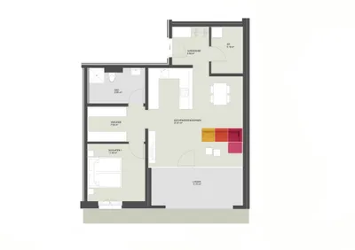 2-Zimmer-Wohnung mieten in Feldkirch – 67,37 m², € 1.150 – Bild 11 von 11