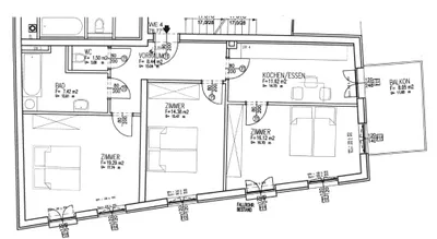 3-Zimmer-Wohnung mieten in Graz – 80 m², € 1.035 – Bild 15 von 15